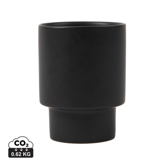 Стакан VINGA Nagano pure из керамики RCS, 300 мл, черный